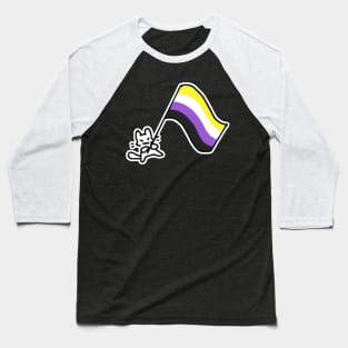 nb flag kitty Baseball T-Shirt